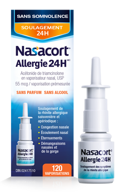 Emballage Nasacort Allergie 24H